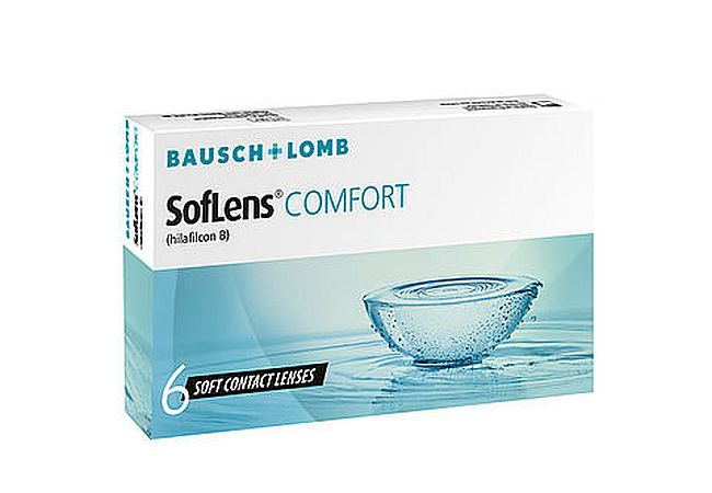 Soflens Comfort μηνιαίοι φακοί υδρογέλης (6 φακοί)