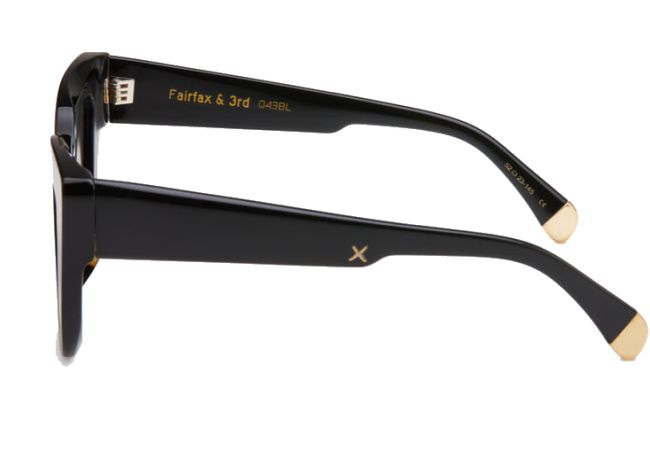 OSCAR AND FRANK FAIRFAX  & 3RD/ GLOSS BLACK 24K GOLD043BL