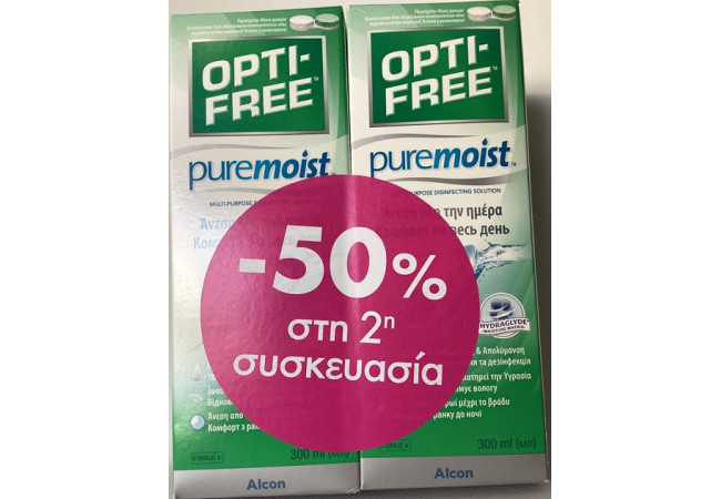 OPTI-FREE PUREMOIST 300+300ml