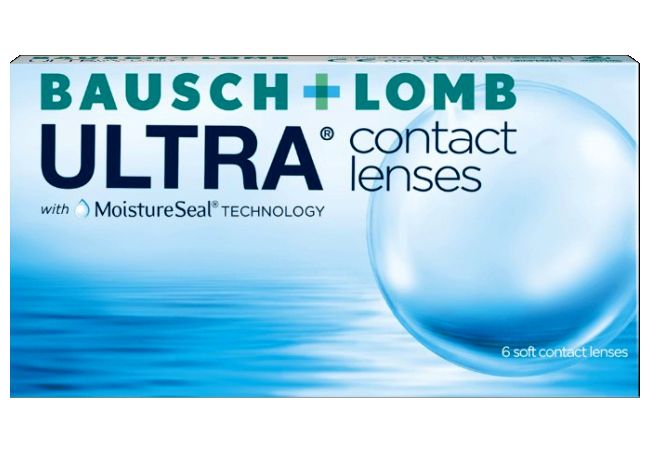 Bausch + Lomb ULTRA  μηνιαίοι φακοί σιλικόνης υδρογέλης (6 φακοί)