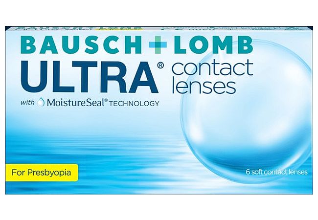 Bausch + Lomb ULTRA μηνιαίοι φακοί για πρεσβυωπία (6 φακοί)